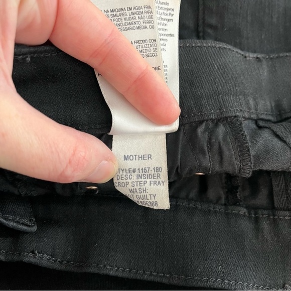 MOTHER x REVOLVE The Insider Crop Step Fray in Not Guilty - Picture 13 of 14